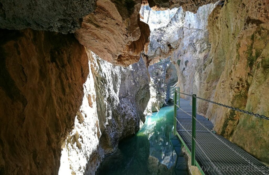 rutas barranco de la hoz calomarde